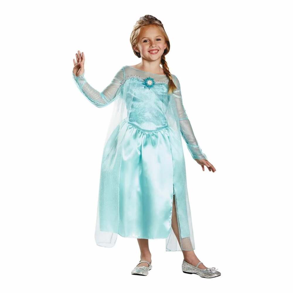 NWT Disguise Disney Frozen Elsa 1pc Dress Halloween Cosplay Costume